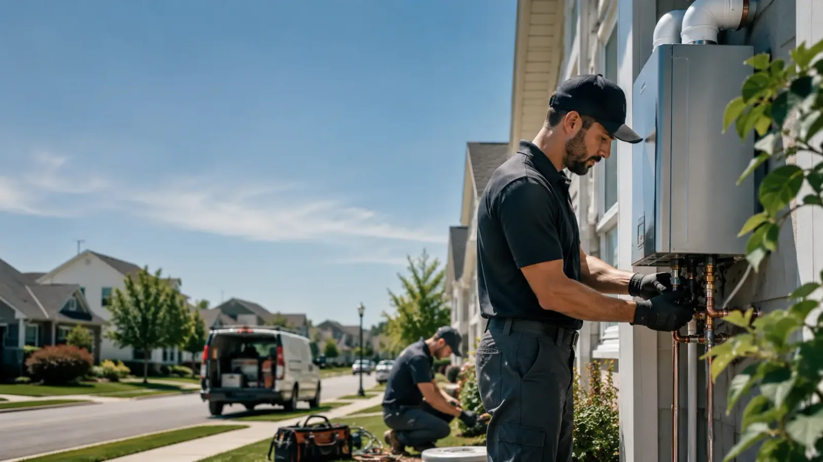 Tankless Water Heater Installation in Staples, TX